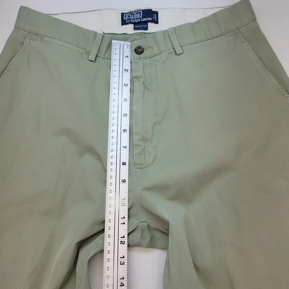 Polo Ralph Lauren Chino Pants Mens 32x32 Sage Green‎ Classic Fit Cotton Twill